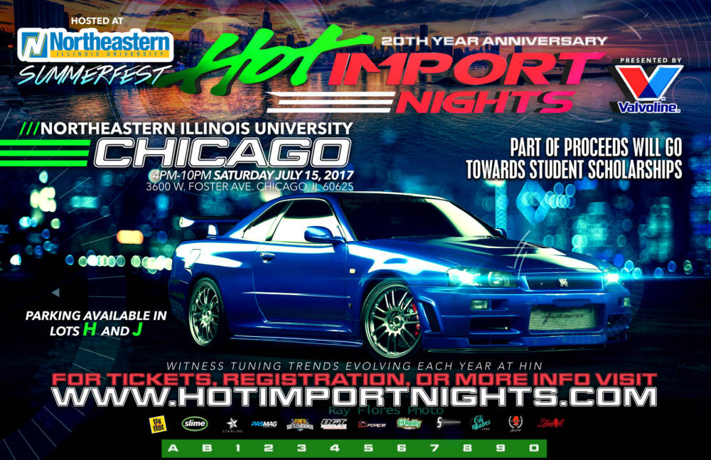 Schedule Hot Import Nights cars, models, music and lifestyle events