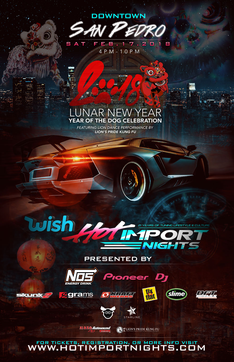 Schedule – Hot Import Nights – cars, models, music and lifestyle events