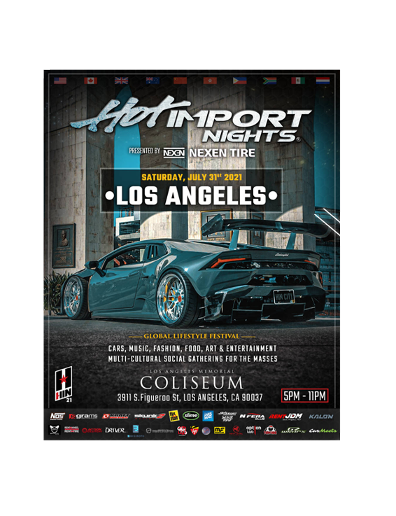 Hot Import Nights cars, models, music and lifestyle events